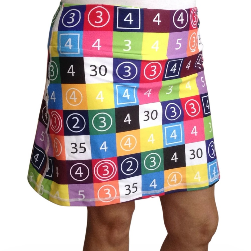 ✅🆕Golf Skirt -READYGOLF Skirt -Scorecard Ladies Active SKORT by ReadyGOLF